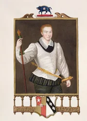 Portrait de Sir Francis Vere (1560-1609) de 